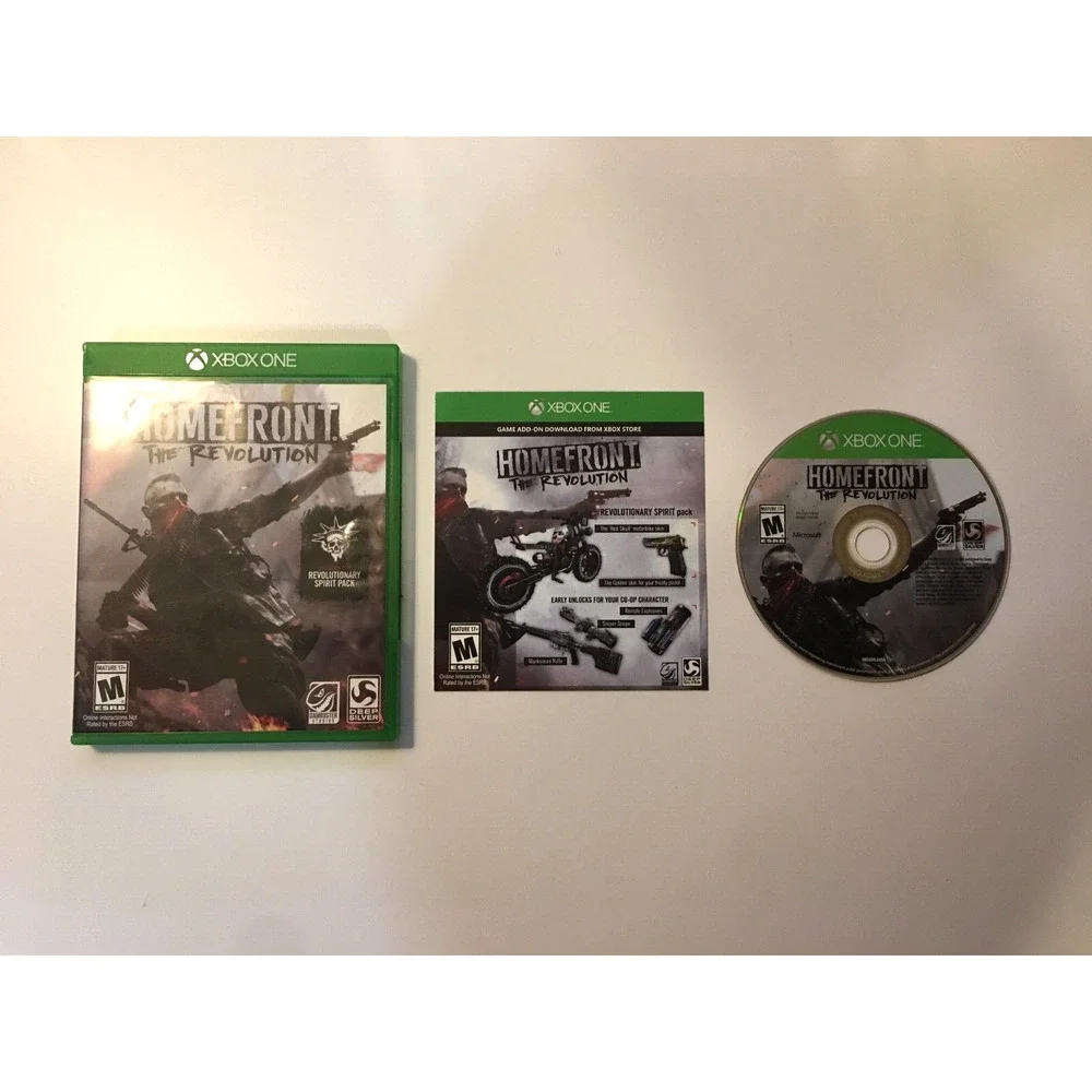 Homefront The Revolution (Microsoft Xbox One, 2016) Deep Silver - Box & Disc